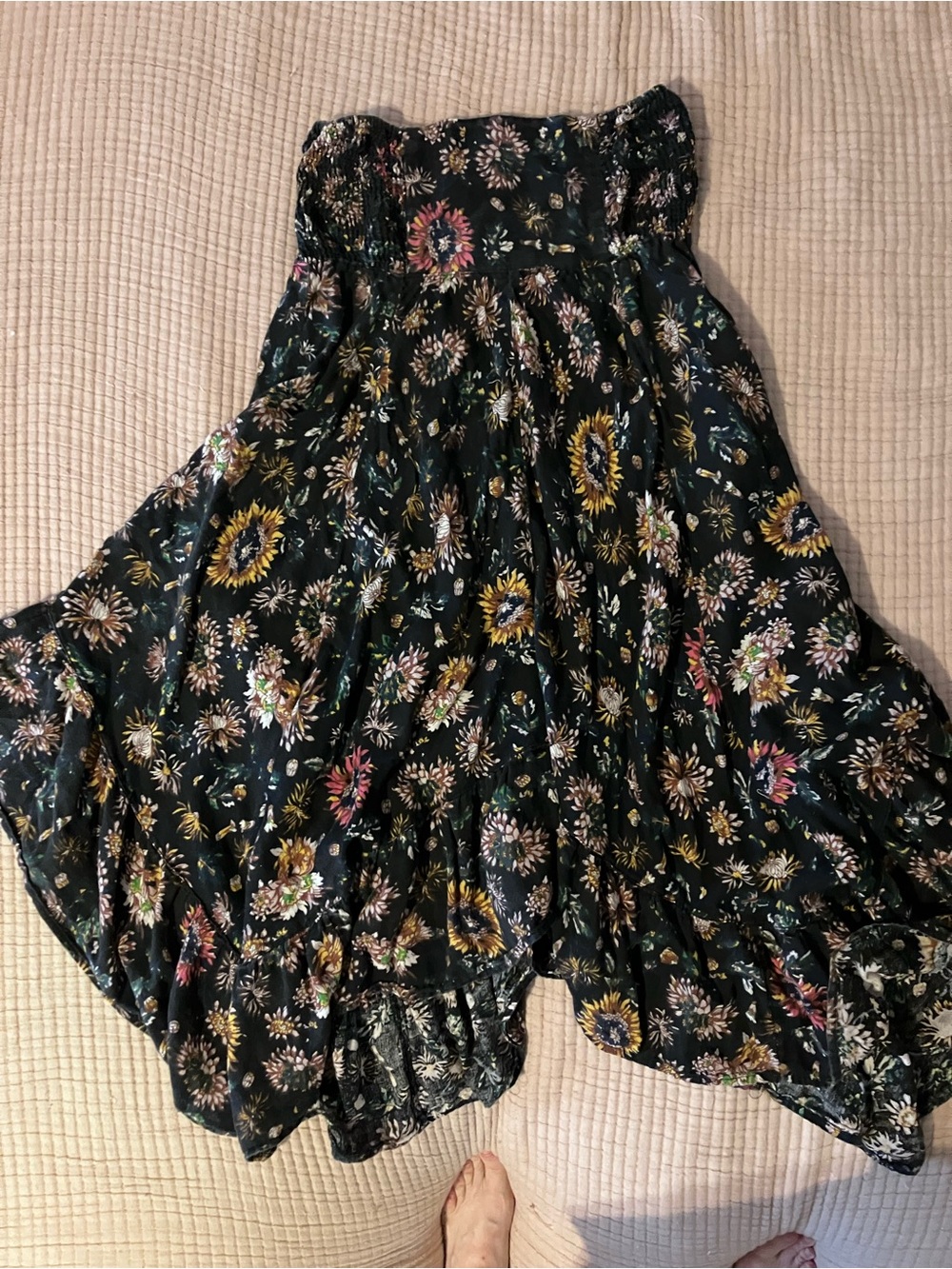 High-low maxi floral Skirt - Picture 7 of 9